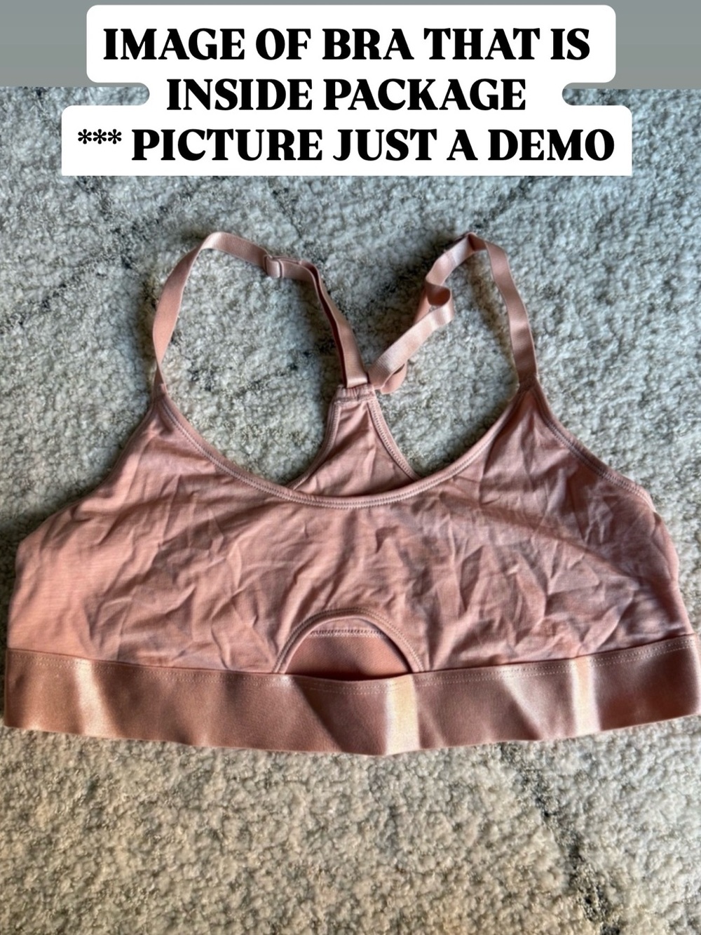 Everyday Seamless Light Pink Bralette - Soft Support